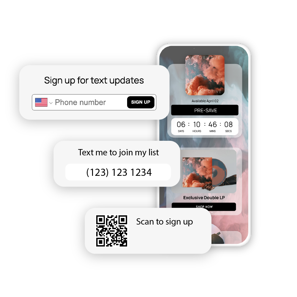 Sonikit SMS marketing contact settings